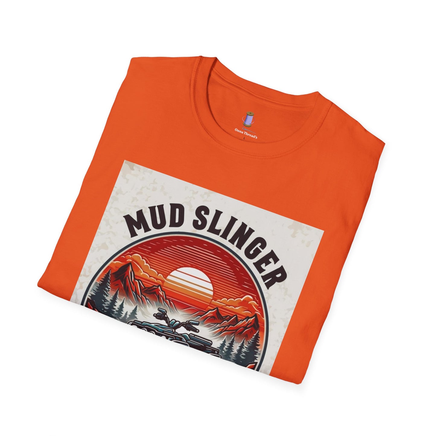 Mud Slinger Unisex Softstyle T-Shirt, Adventure Tee, Off-Road Enthusiast Shirt, Gift for Mud Lovers, Outdoor Sportswear, Gettin Dirty Tee