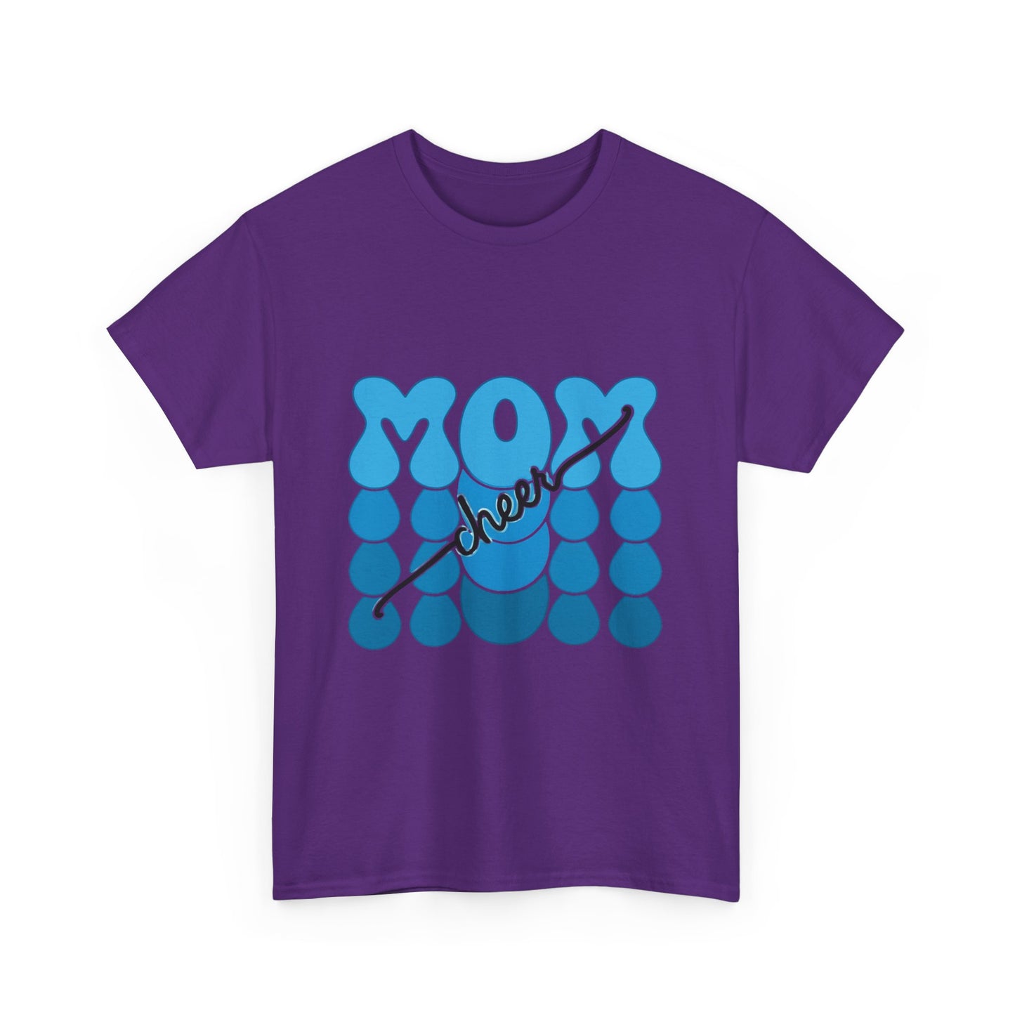 Blue Mom Cheer T-Shirt