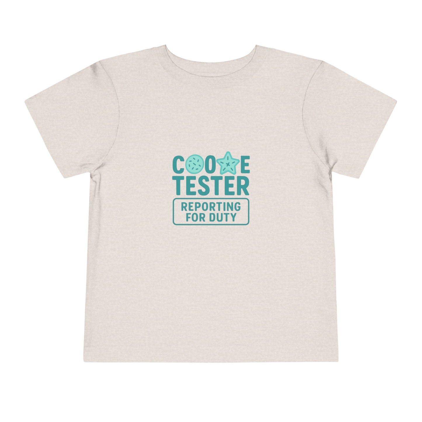 Cookie Tester Christmas Tee - Reporting for Duty!