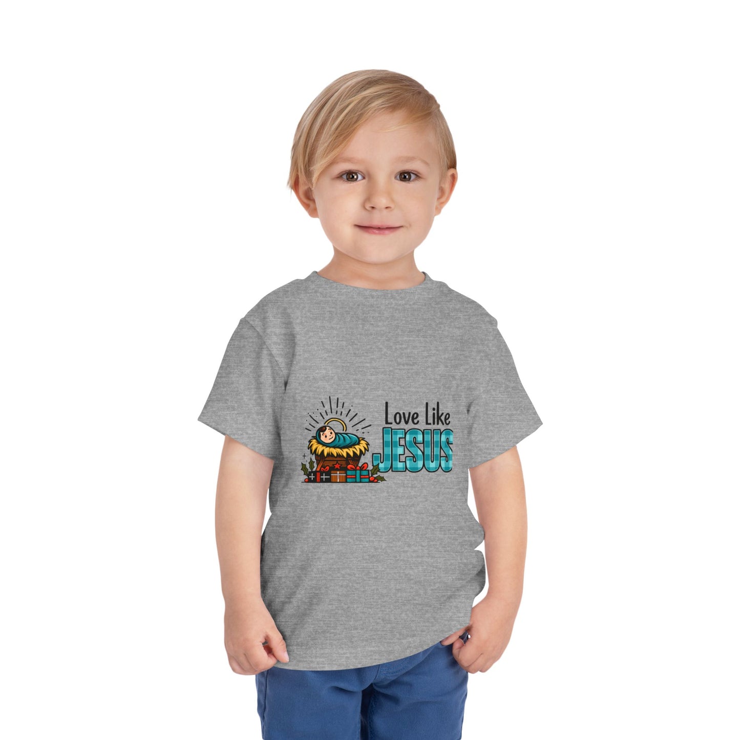 Love Like Jesus Toddler Christmas Tee