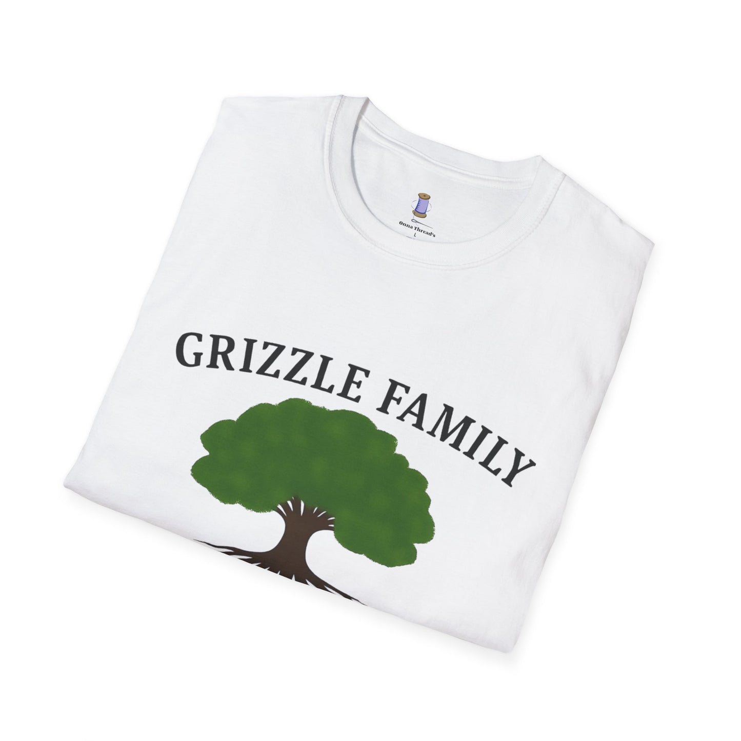 Woman's Family Reunion T-Shirt, Grizzle Tee, Personalized Family Gathering Shirt, Heritage Celebration Apparel, Family Tree Shirt