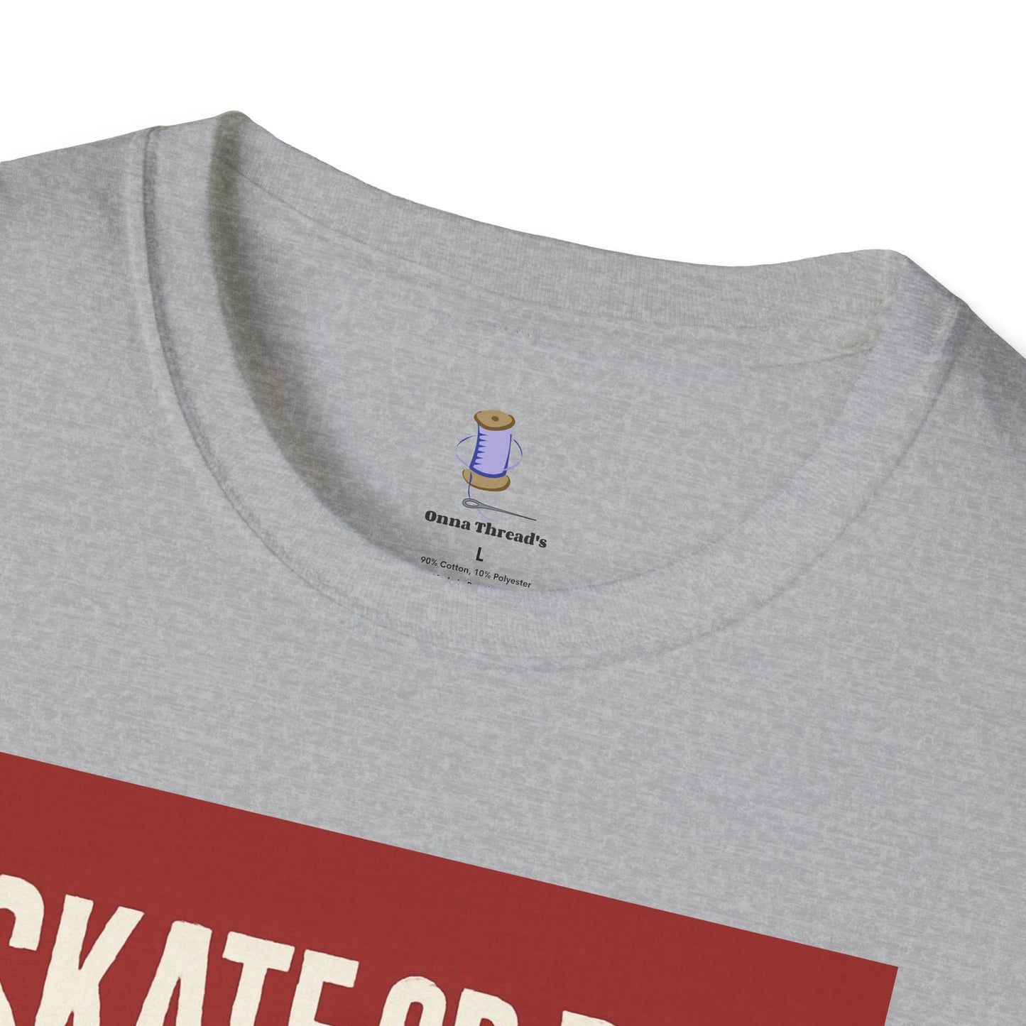 Skate or Rot Unisex T-Shirt, Cool Skateboarding Tee, Streetwear Graphic Shirt, Gift for Skaters, Casual Daily Wear