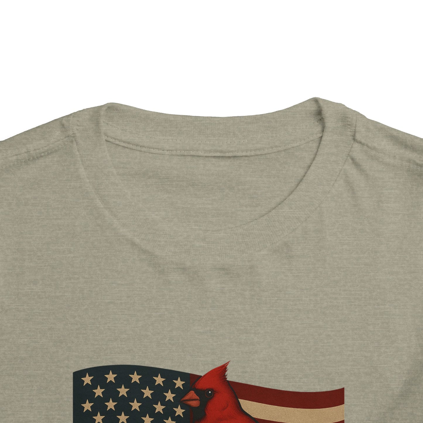 NC Cardinal & Dogwood Toddler Christmas Tee