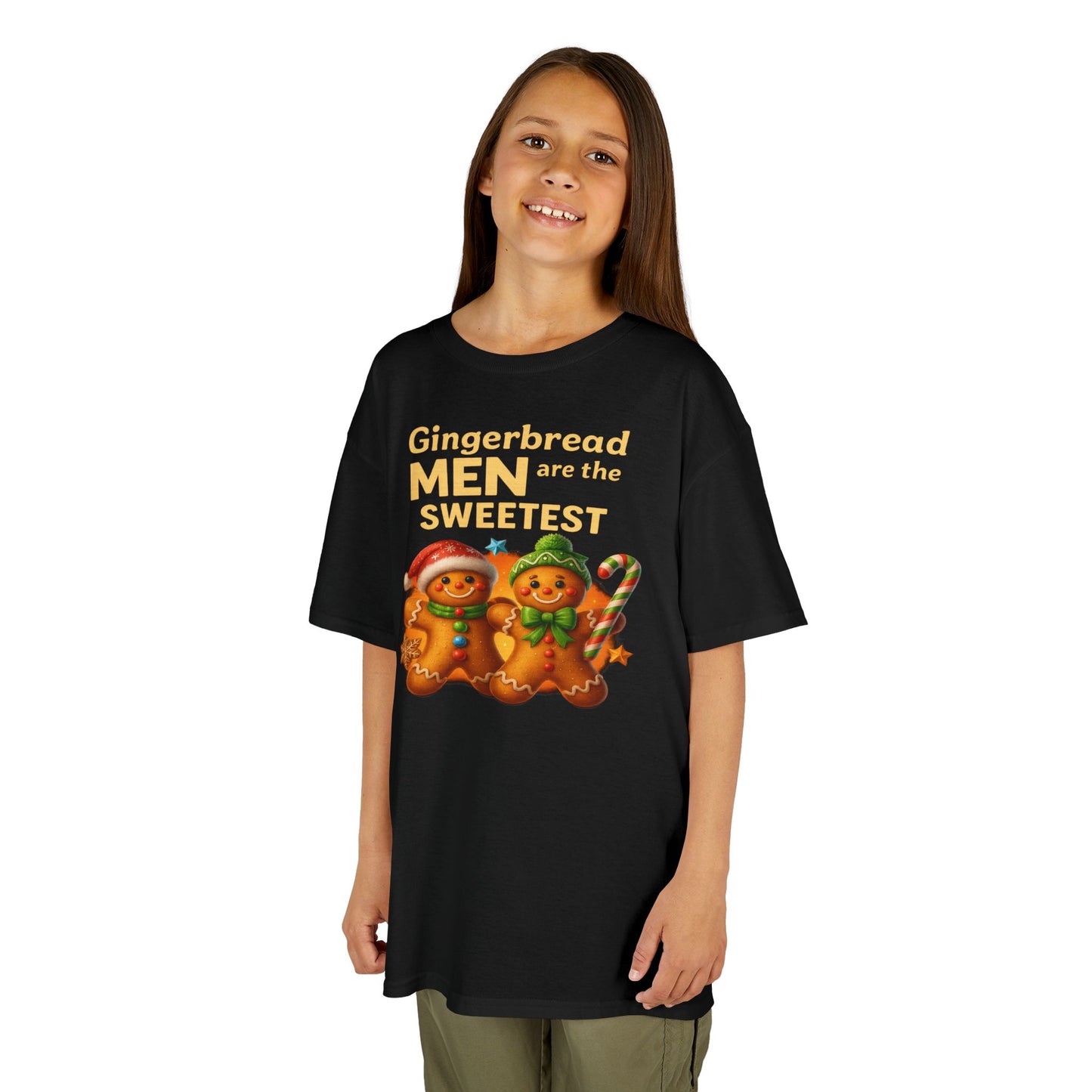 Gingerbread Men Kids Tee, Festive Holiday Shirt, Cute Christmas Outfit, Sweet Treat Apparel, Winter Celebration Wear, Kid's Holiday Gift