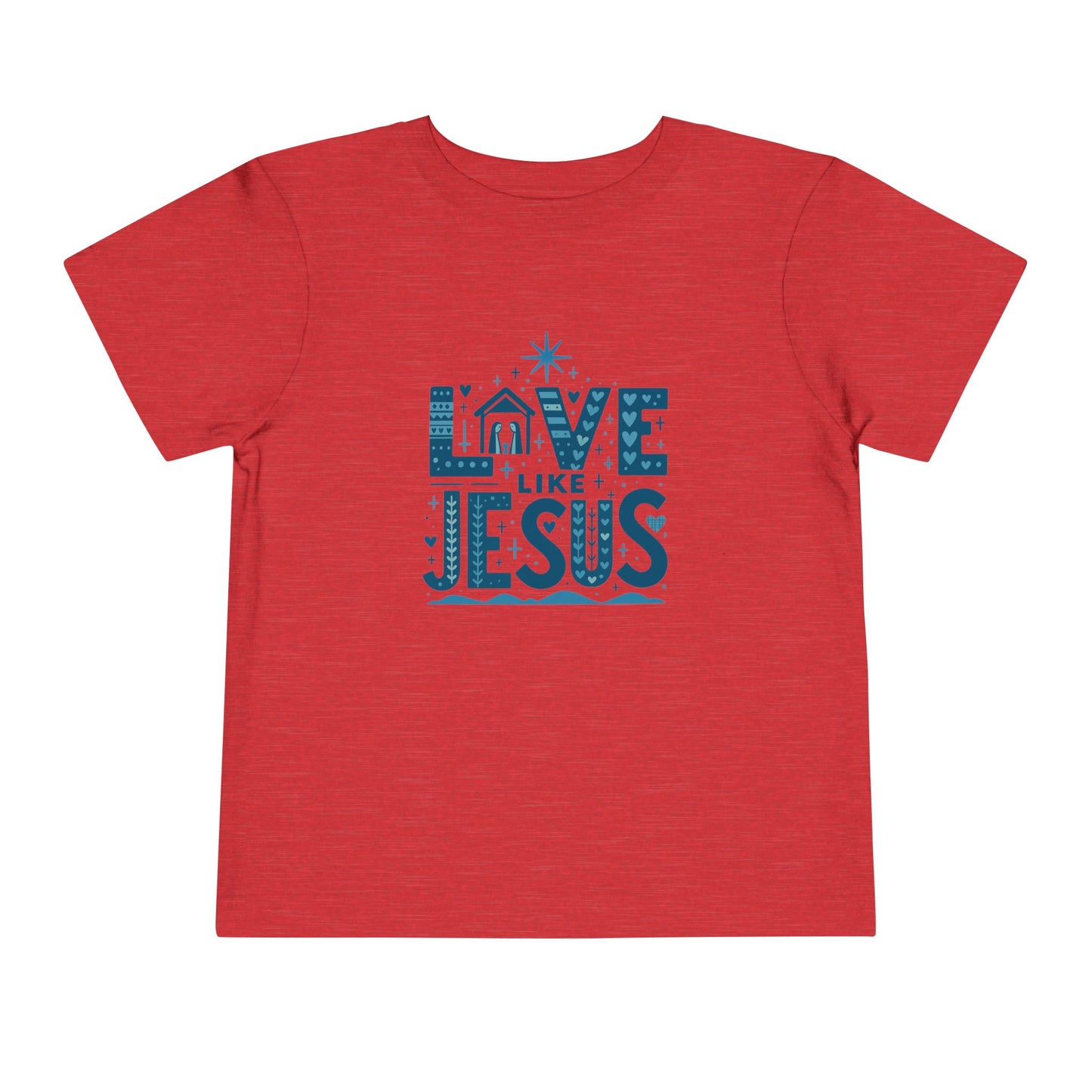 Love Like Jesus Toddler Christmas Tee