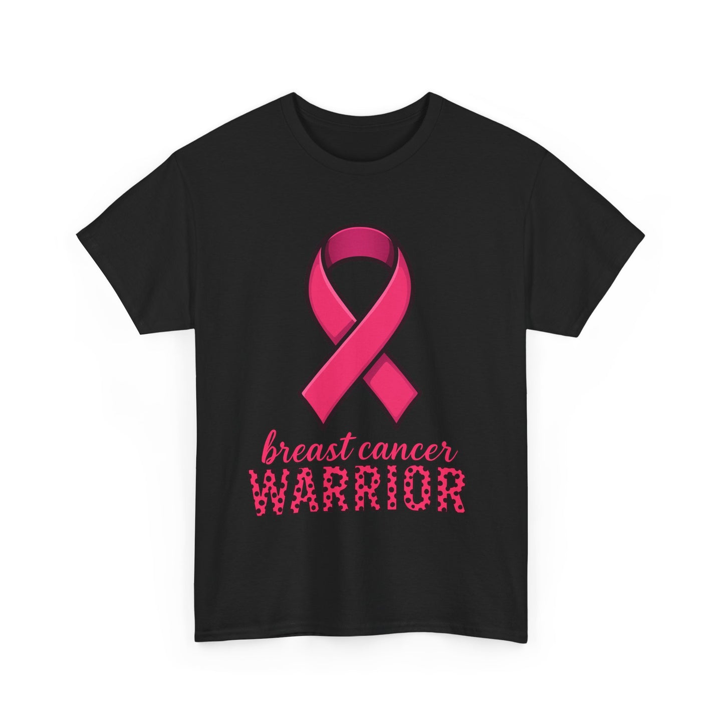Breast Cancer Warrior Pink Ribbon Tee