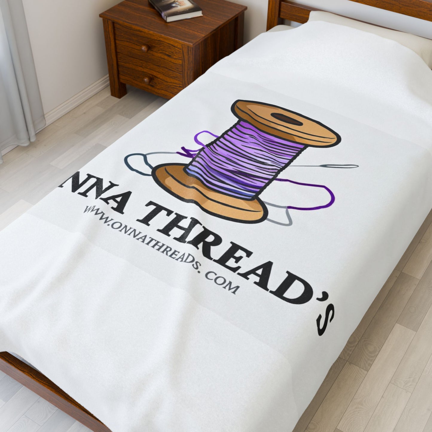 Customizable Cozy Velveteen Plush Blanket - Perfect for Home Decor, Gift for Her, Snuggling, Couch Essential, Warmth & Comfort