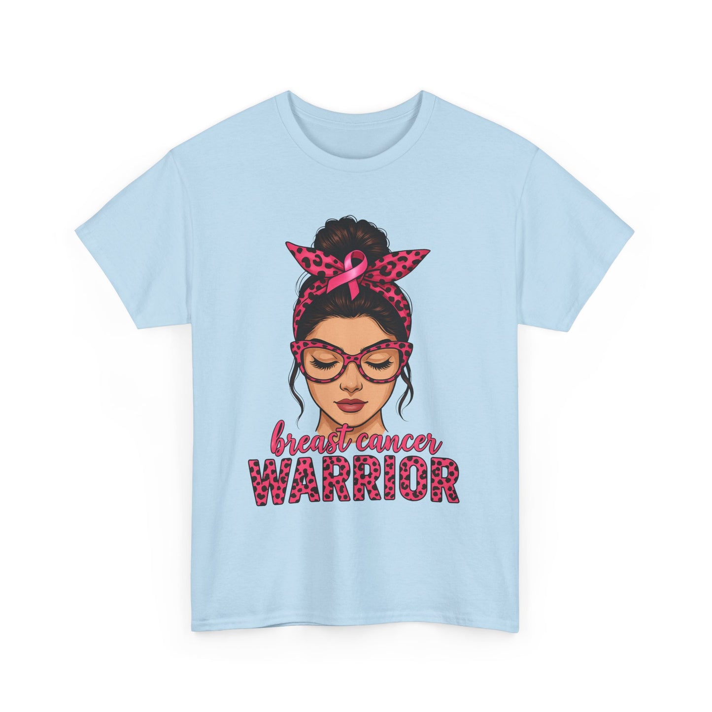 Breast Cancer Warrior Tee - Pink Ribbon Support