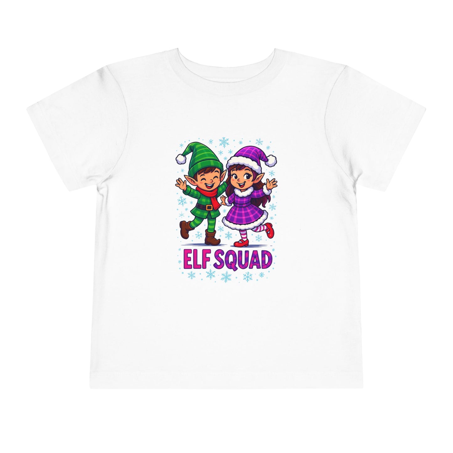 Elf Squad Toddler Christmas Tee