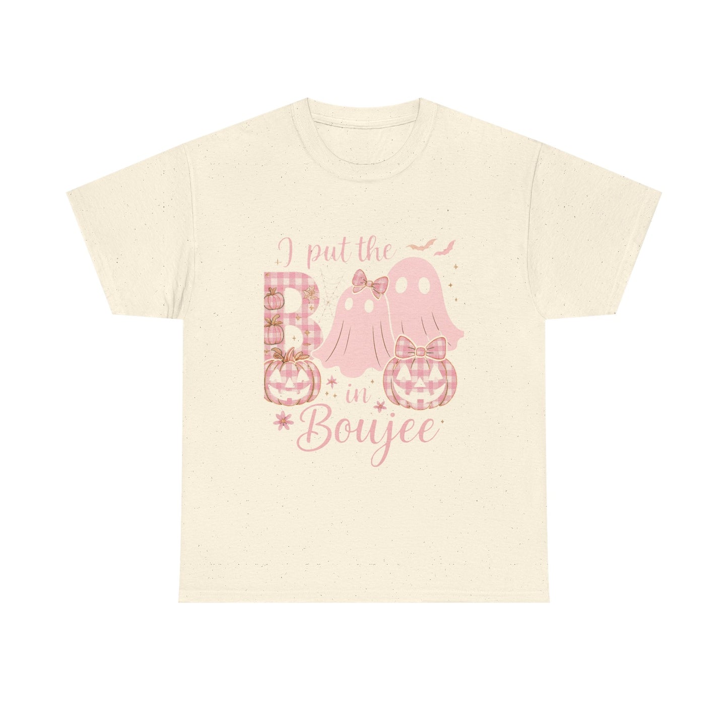 I Put The B In Boujee Pink Halloween Tee