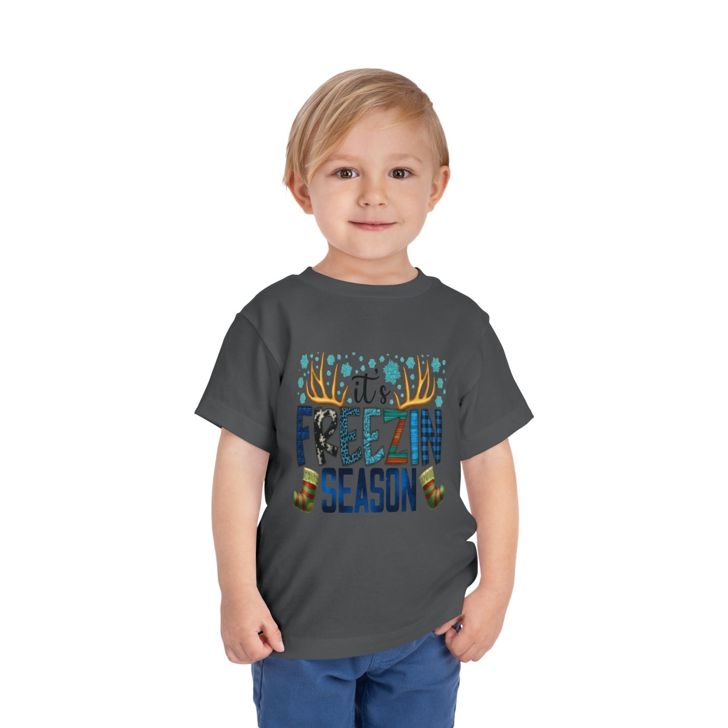 It's FREEZIN' SEASON Toddler Christmas Tee