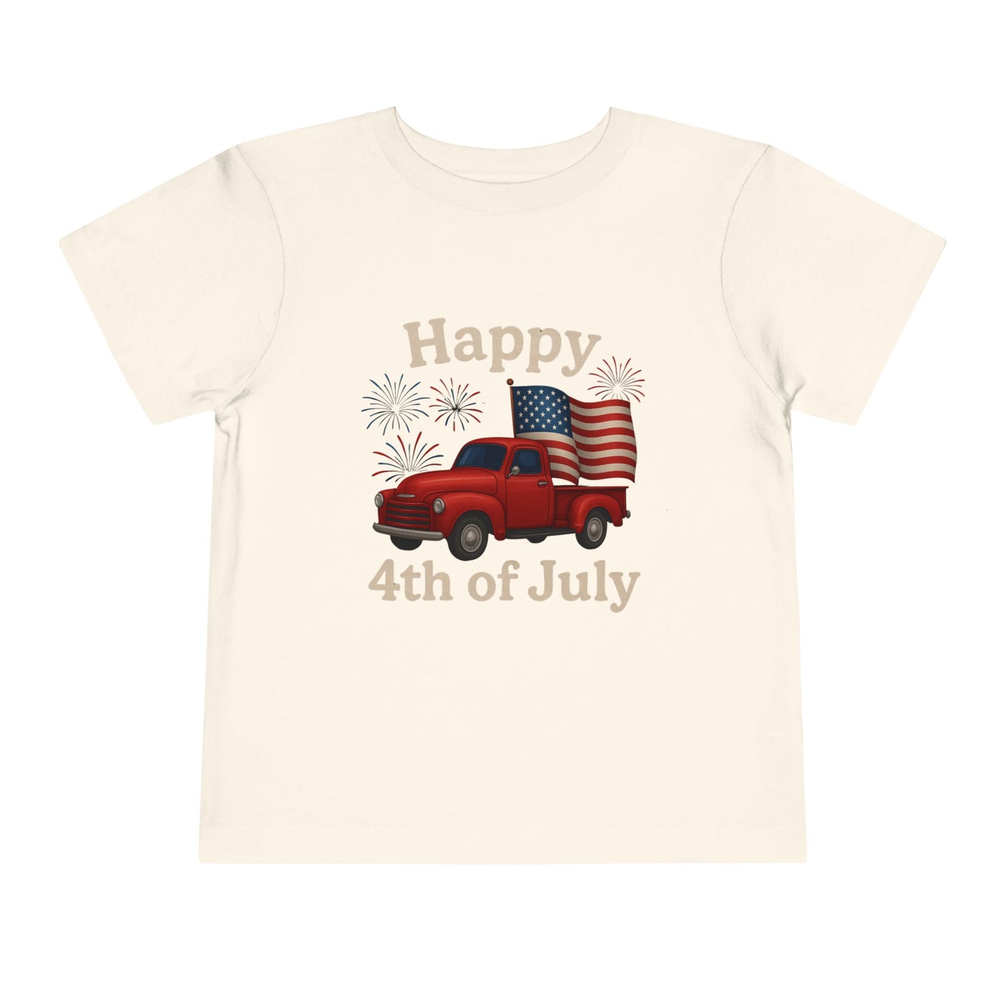 4th of July Truck Tee - Happy Independence Day!