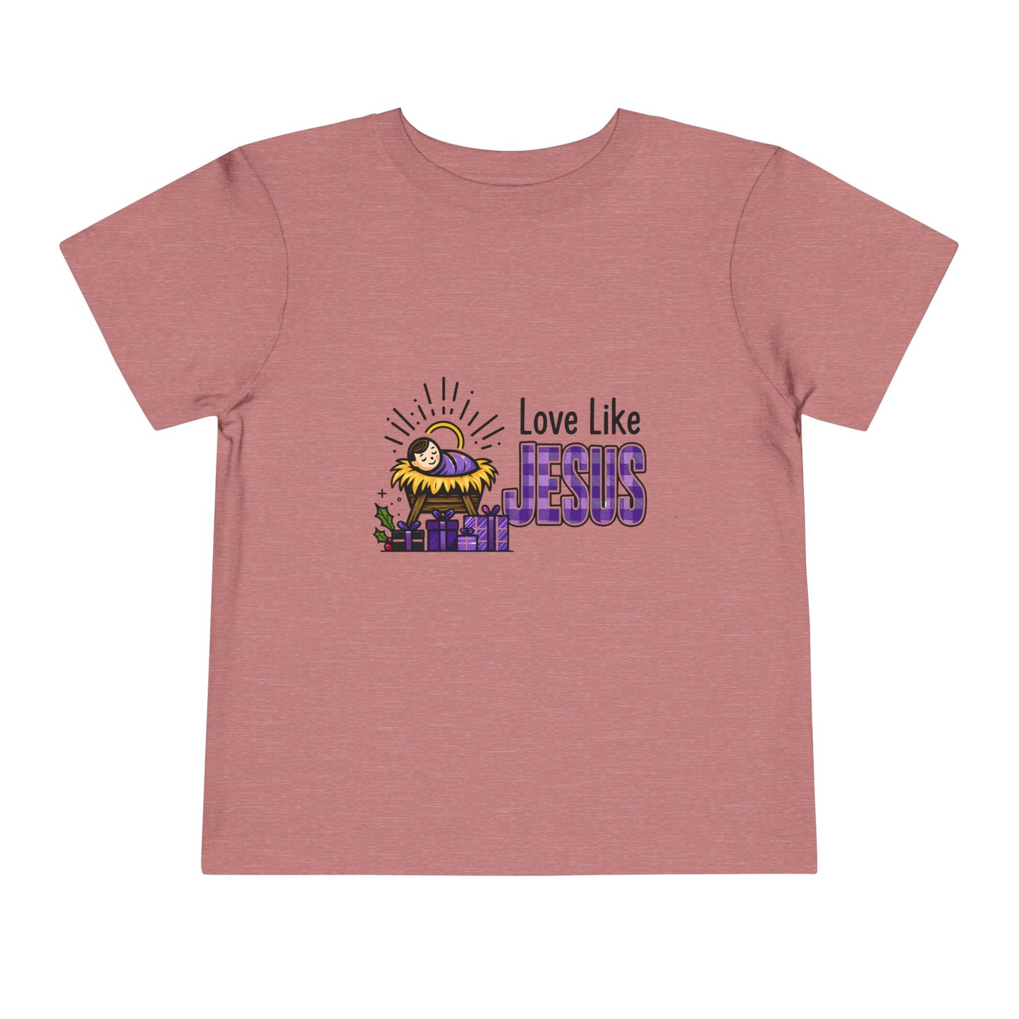Love Like Jesus Toddler Christmas Tee
