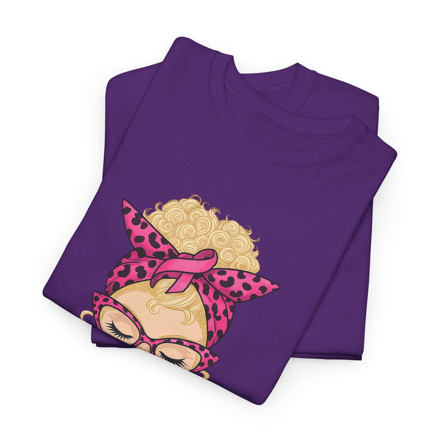 Hope Love Pink Ribbon Tee - Breast Cancer Awareness