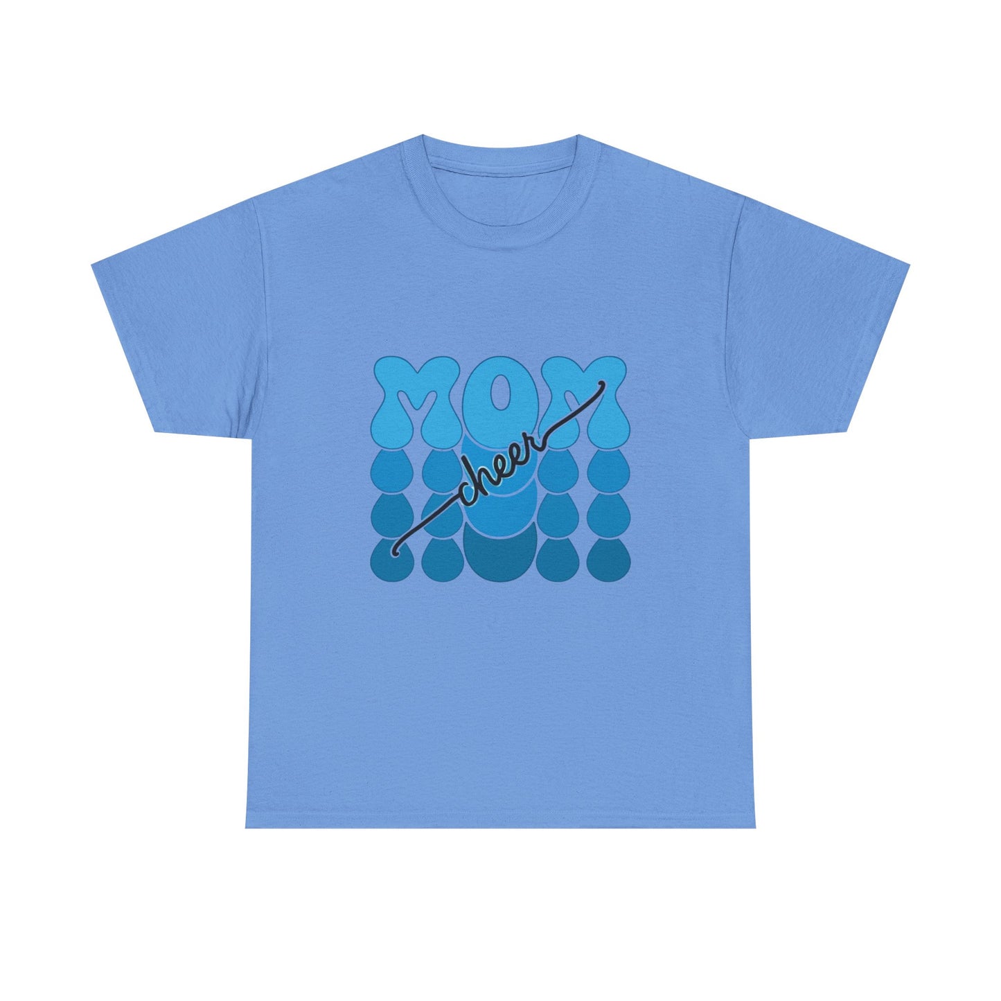 Blue Mom Cheer T-Shirt