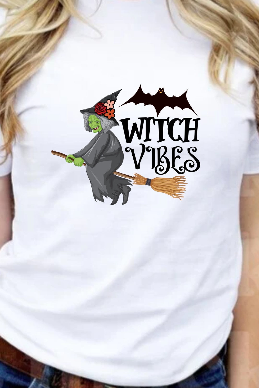 Witch Vibes, Halloween T-Shirt