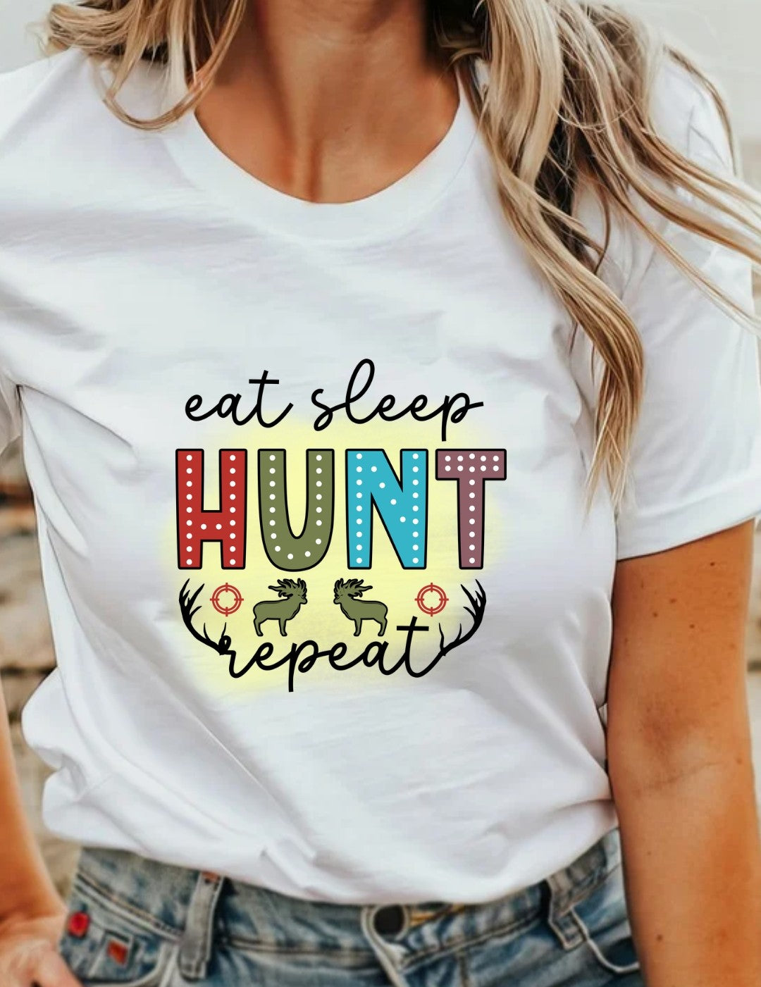 Eat Sleep Hunt Repeat 2 T-Shirt