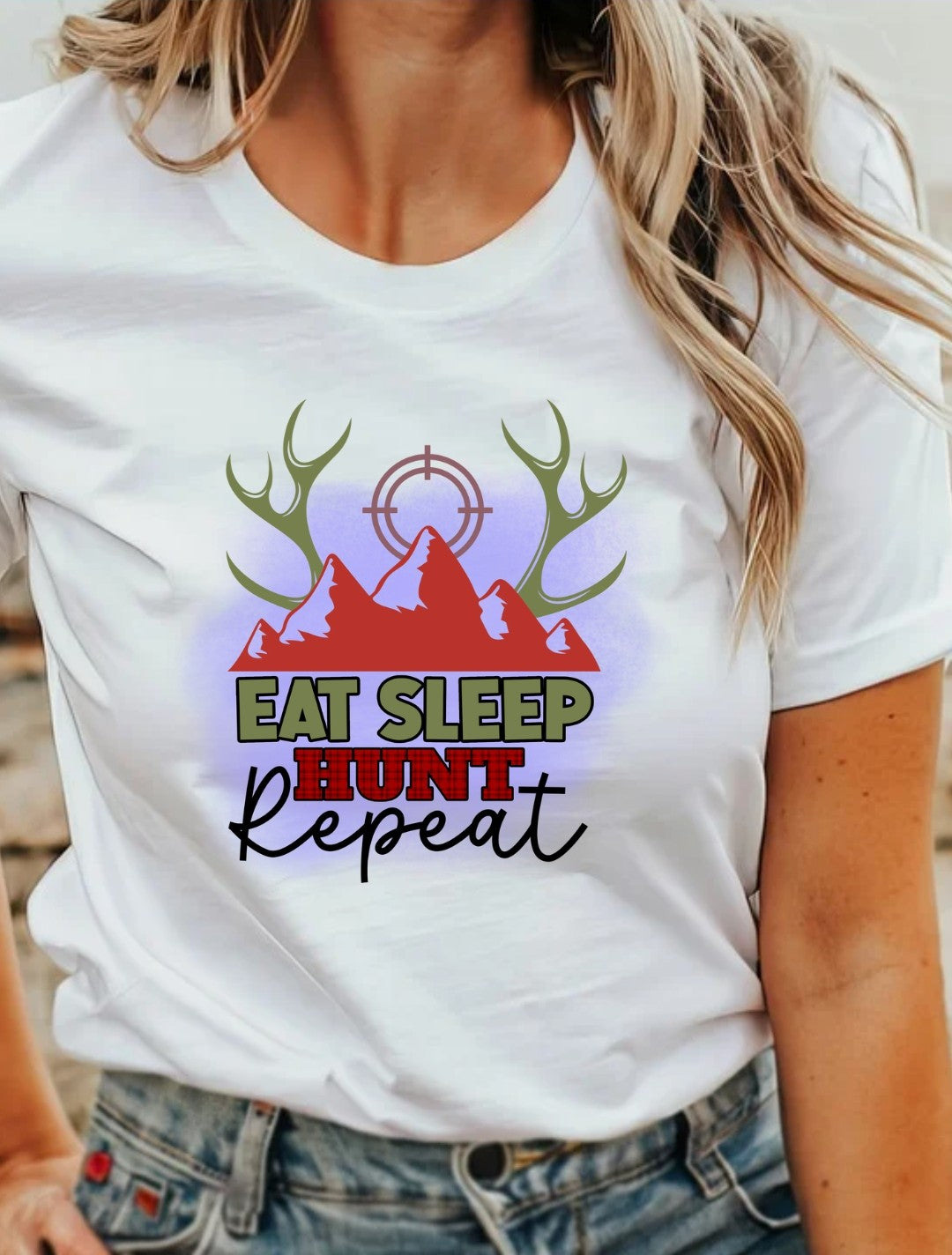Eat Sleep Hunt Repeat T-Shirt