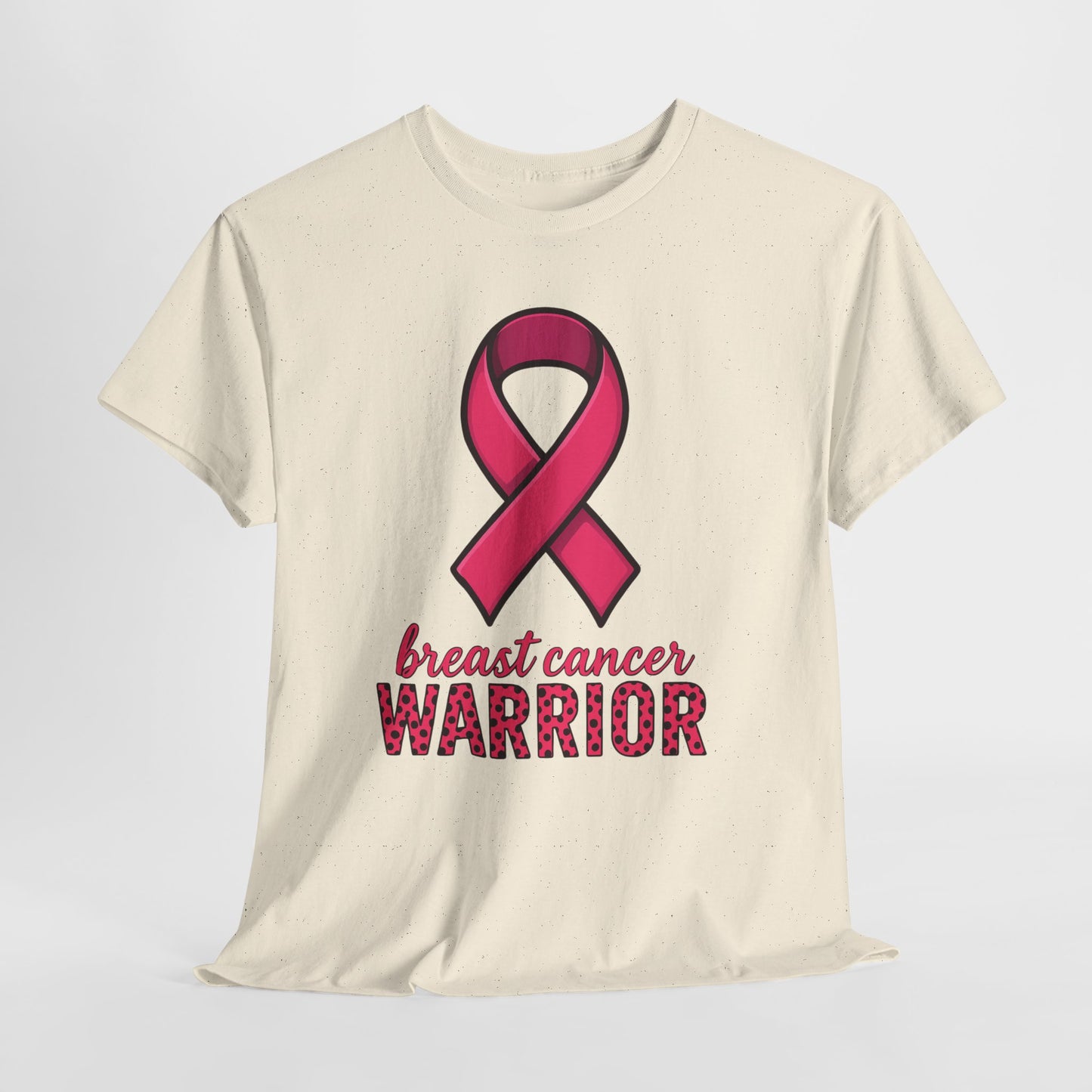 Breast Cancer Warrior Pink Ribbon Tee