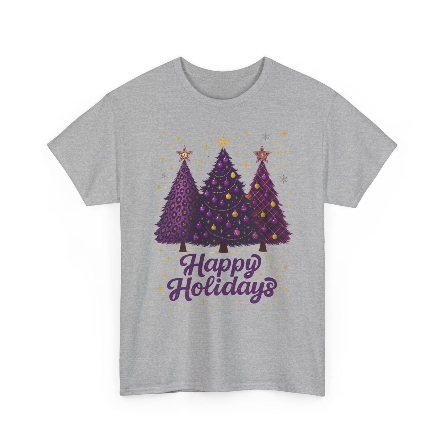 Christmas Tree Unisex Tee - Happy Holidays Design