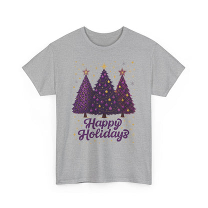 Christmas Tree Unisex Tee - Happy Holidays Design