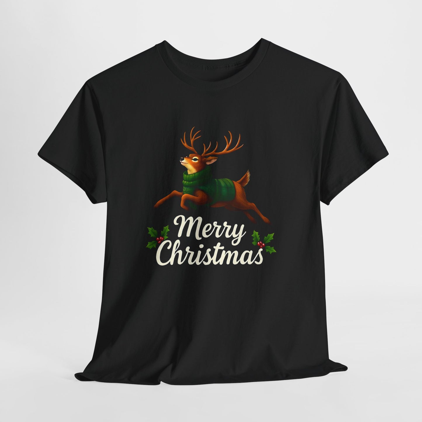 Merry Christmas Reindeer Tee