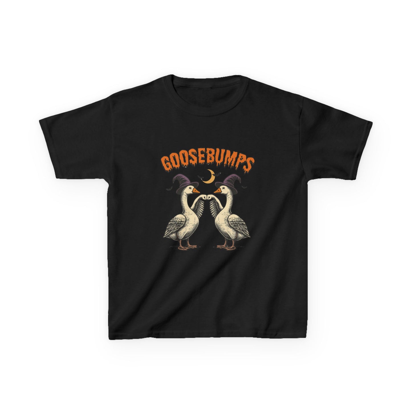 Goosebumps Halloween Geese Kids Tee