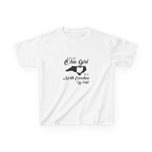 Ohio Girl in NC World Tee - Christmas Gift