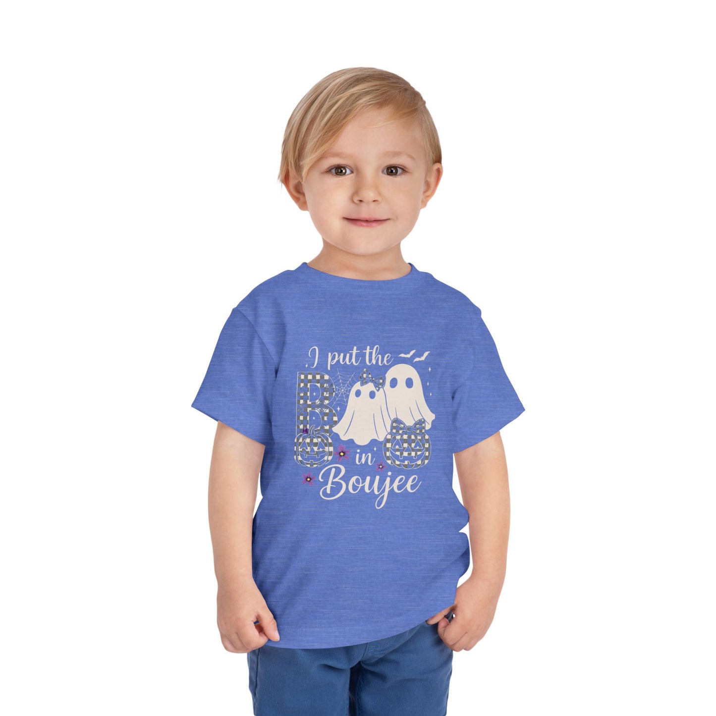 Boujee Halloween Toddler Tee: I Put the B in Boujee