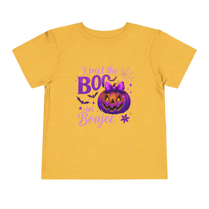 Boo-jee Halloween Toddler Tee