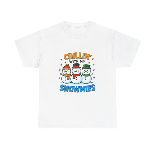 Chillin' With My Snowmies - Cancer Awareness Tee