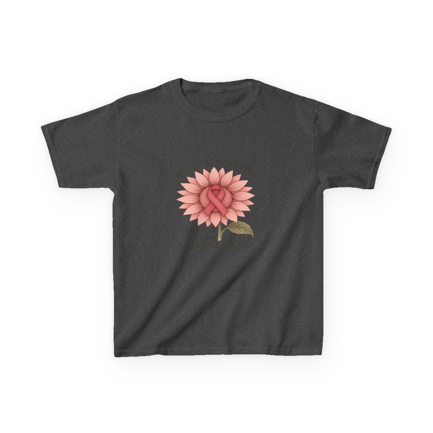 Breast Cancer Awareness Dino Tee - Hope, Strength, Love