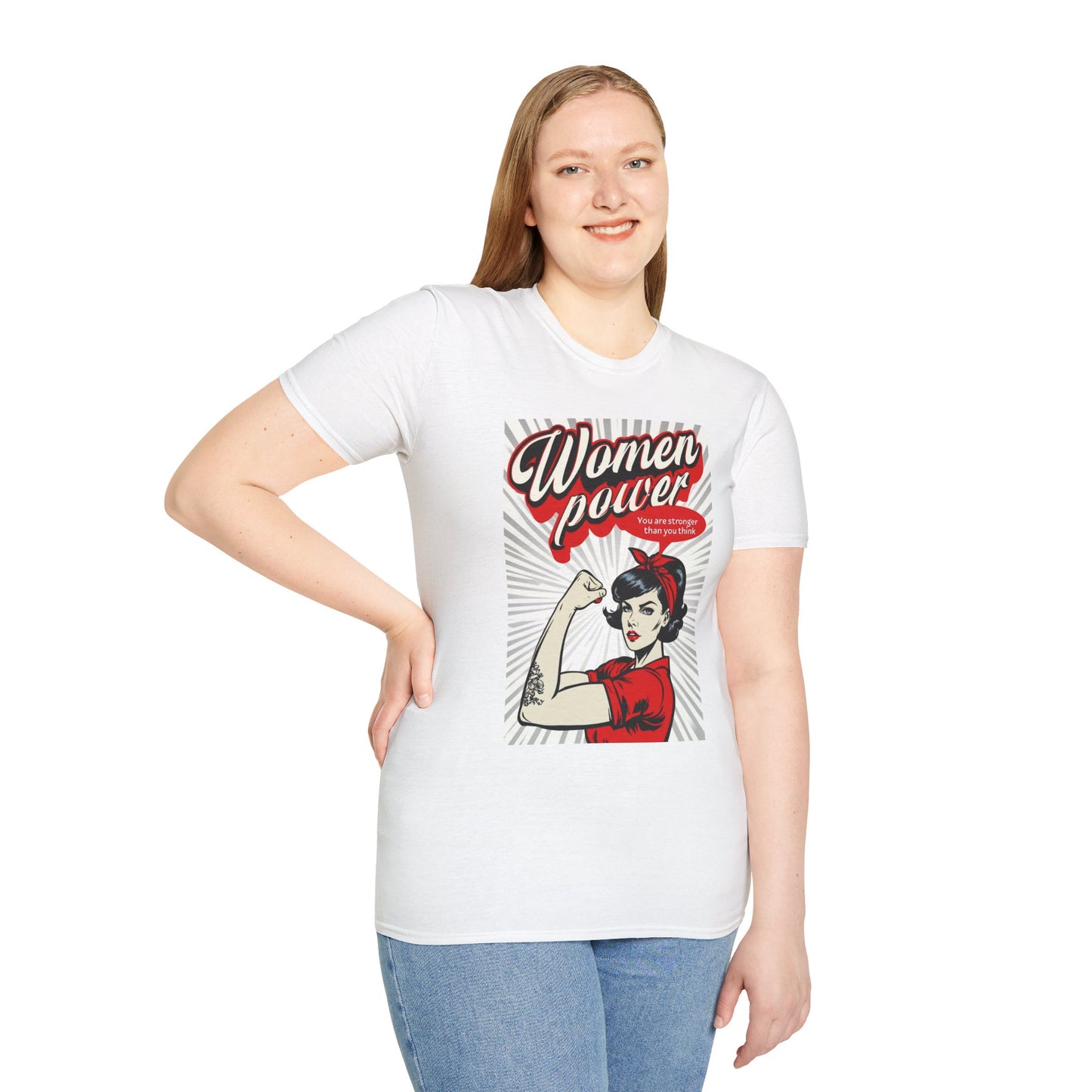 Empowerment T-Shirt - Women Power Design, Feminist Gift, Casual Wear, Birthday Gift, Motivational Apparel
