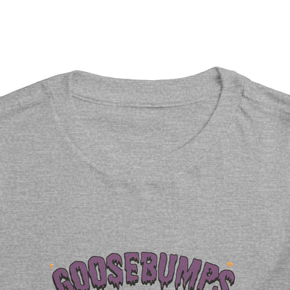 Goosebumps Halloween Toddler Tee - Funny Spooky Xmas