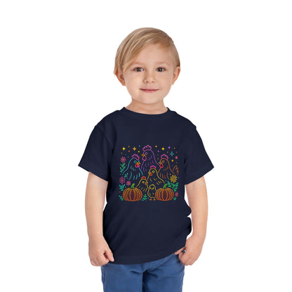 Chicken & Pumpkins Toddler Christmas Tee