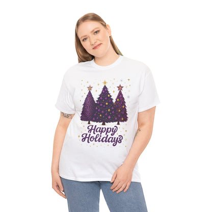 Christmas Tree Unisex Tee - Happy Holidays Design