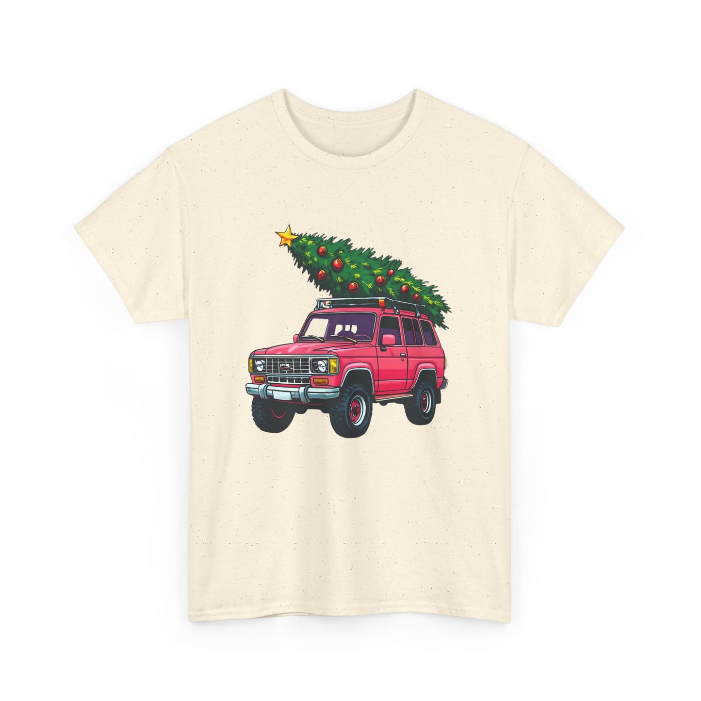 Pink SUV Christmas Tree Tee