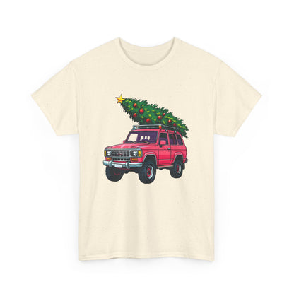 Pink SUV Christmas Tree Tee