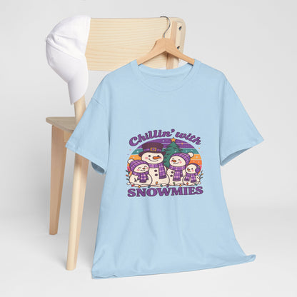 Snowman Tee - Chillin' with SNOWMIES
