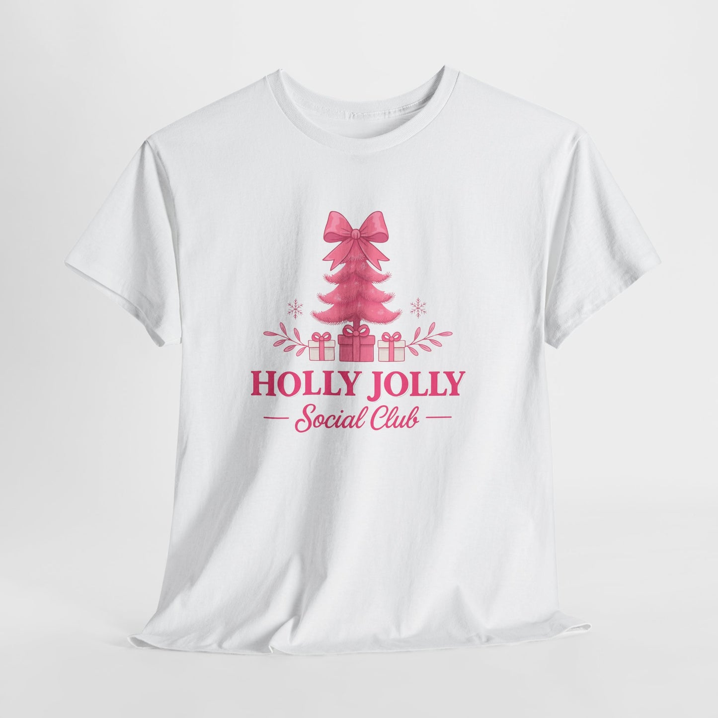 Holly Jolly Pink Tree Tee
