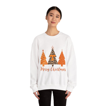 Orange Christmas Tree Sweatshirt
