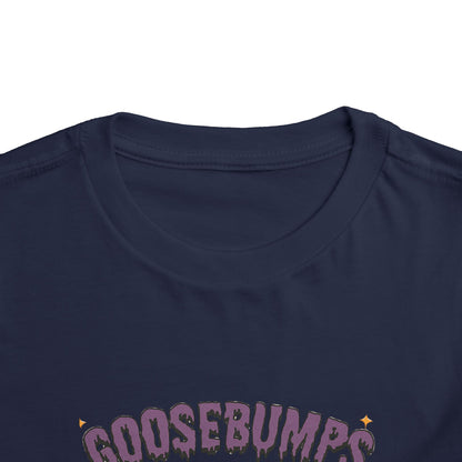 Goosebumps Halloween Toddler Tee - Funny Spooky Xmas