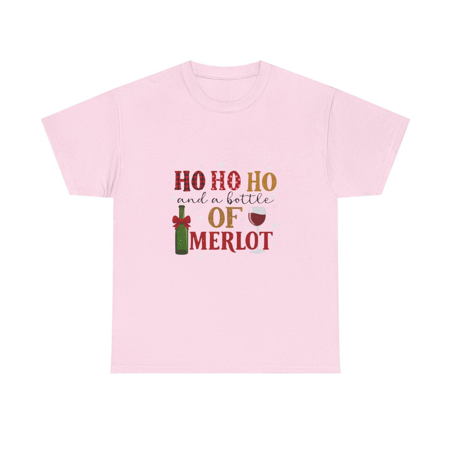 Ho Ho Ho Merlot Christmas Tee