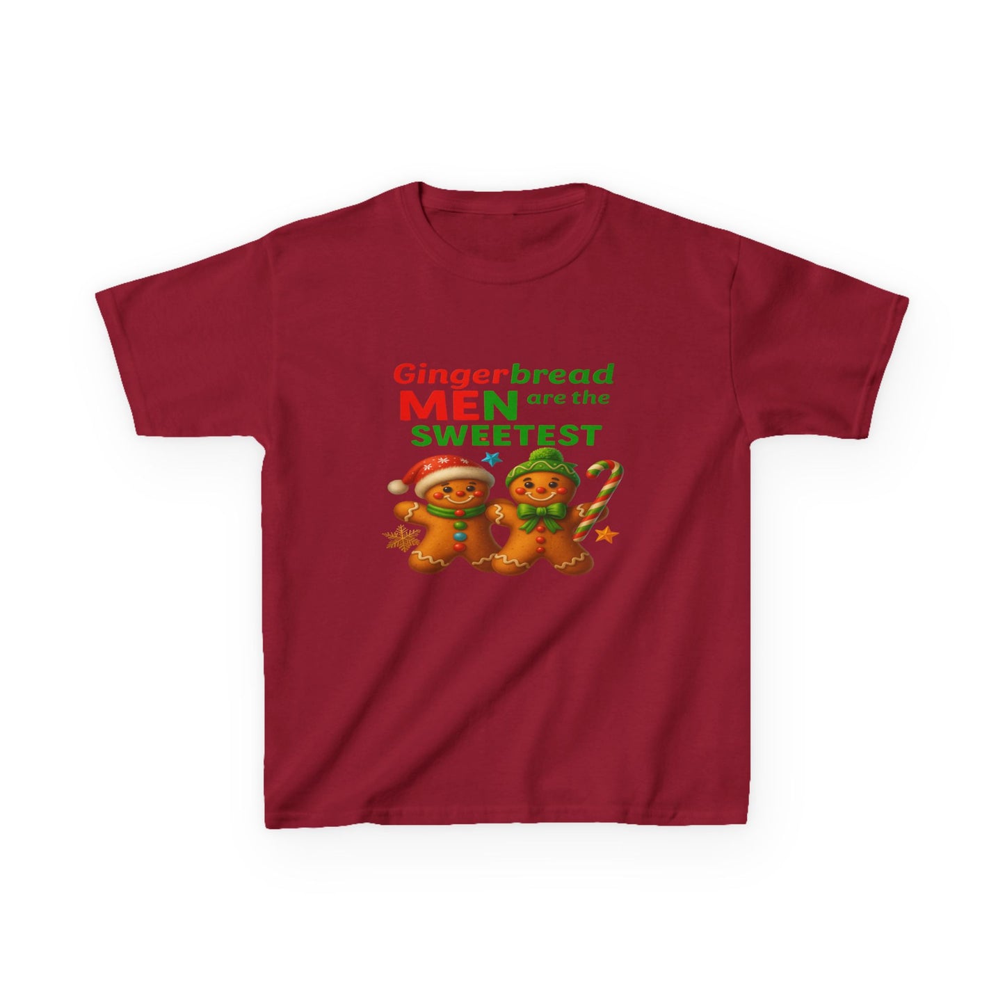 Gingerbread Men Christmas Tee - Sweetest Kids Shirt