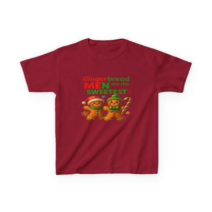 Gingerbread Men Christmas Tee - Sweetest Kids Shirt