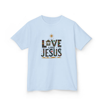 Live Like Jesus Christmas Dinosaur Tee