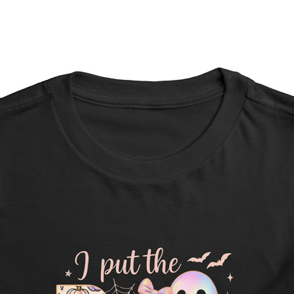 Boujee Halloween Toddler Tee