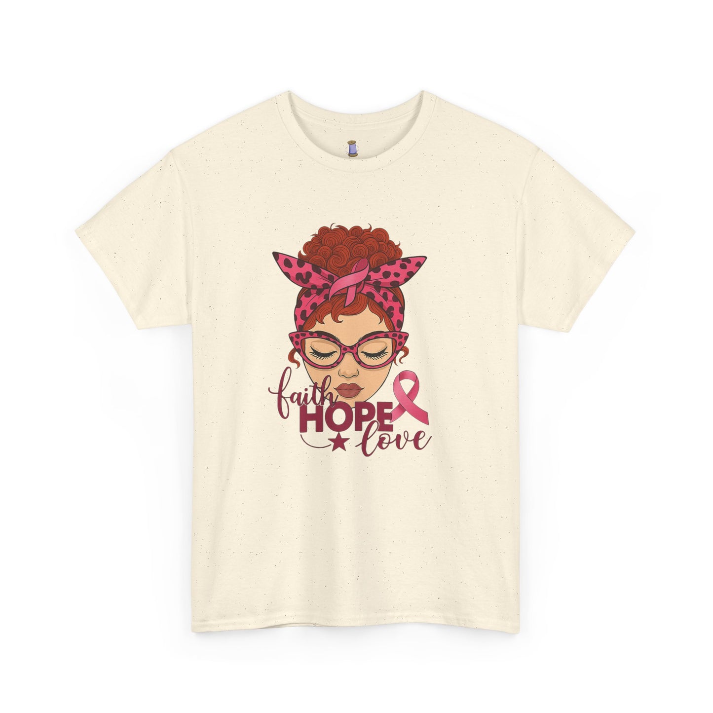 Empowering Cancer Awareness Tee, Hope Love Pink Ribbon Shirt, Inspirational Unisex Tee, Gifts for Breast Cancer Awareness, Supportive [...]