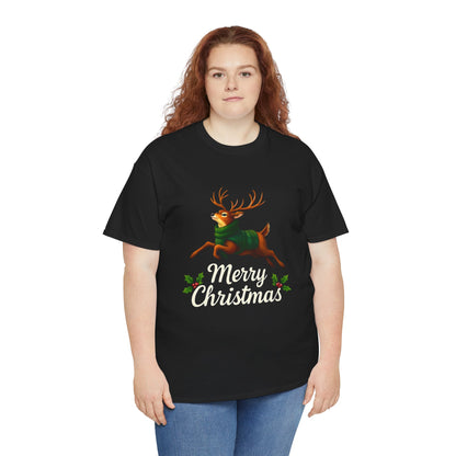 Merry Christmas Reindeer Tee