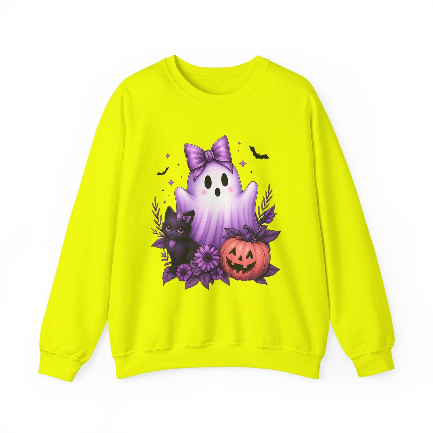 Cute Halloween Ghost Crewneck Sweatshirt
